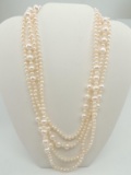 Knotted Freshwater Pearls