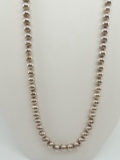 925 Sterling Silver Bead Necklace