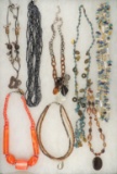 Modern Costume Necklace Lot