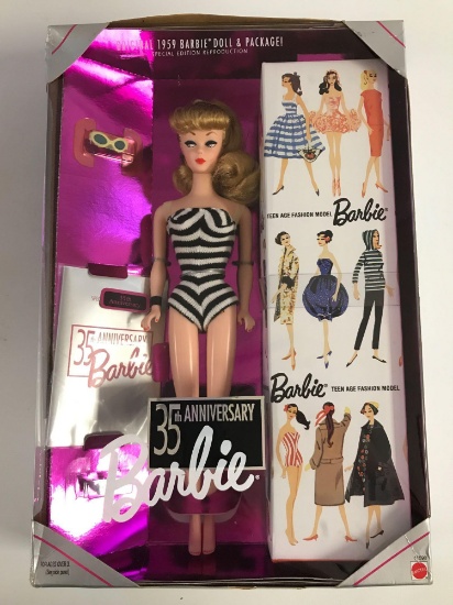 35th anniversary Barbie in original packaging