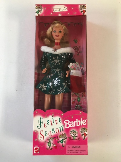 1997 special edition festive season Barbie