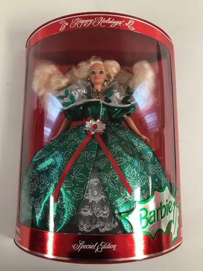 1995 special edition happy holidays Barbie