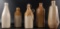 Group of 5 Antique Stoneware Bottles