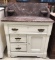 Marble Top Painted Oak Washstand