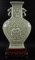 Antique Celadon Vase with Oriental Design