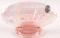 Fenton Pink Glass Paperweight with Original Box