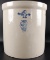 Antique 4 Gallon Stoneware Crock with Ink Stamp