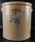 Antique 5 Gallon Bee Sting Stoneware Crock