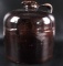 Antique 1 Gallon Stoneware Jug with Applied Handle