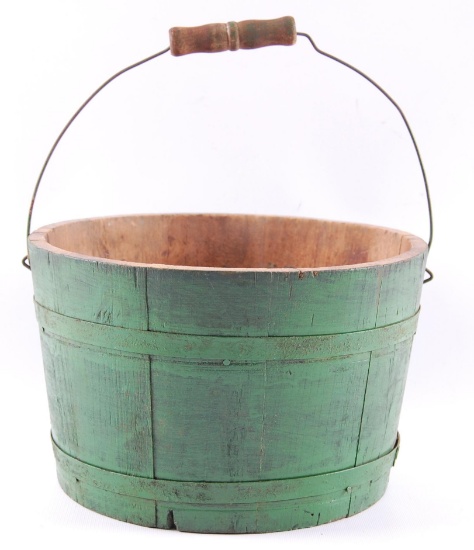 Antique Primitive Firkin/Sugar Bucket