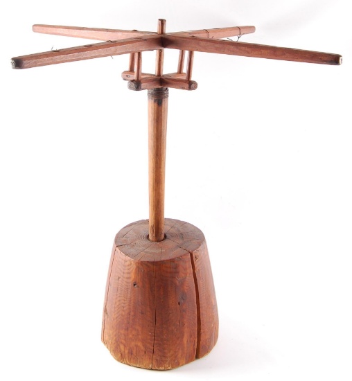 Antique Spinning Candle Drying Stand
