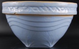 Antique Ice Blue Stoneware Bowl