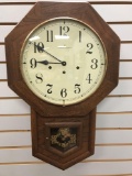 Hamilton Hanging Wall Clock w/Westminster Chimes