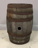Large Wooden Oak Barrel