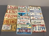 Group of 29 License Plates