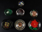 Group of 7 : Antique Paperweights