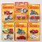 Group of 6 Matchbox Die-Cast Vehicles in Original Packaging