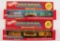 Group of 2 Hot Wheels Railroad Gift Sets in Original Packaging