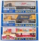 Group of 3 K-Line Heavy Hauler Die-Cast Semi Trucks and Trailers in Original Packaging