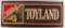 Vintage Tonka Toyland Double Sided Advertising Sign