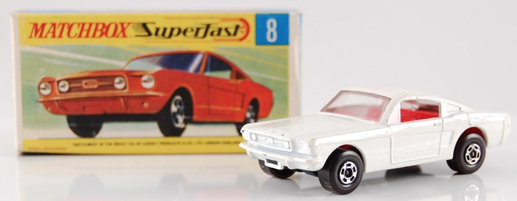 matchbox no 8 mustang