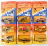 Group of 3 Matchbox Free Ride Buy 2 Get 1 Free Gift Sets in Original Packaging