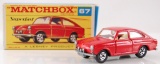 Matchbox Superfast No. 67 Red Volkswagon 1600 TL with Original Box