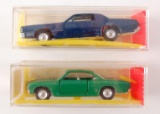 Group of 2 Gamda Koor Sabra Toy Cars in Original Packaging
