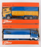 Group of 2 Tekno Semi Truck's and Trailer's in Original Packaging