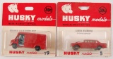 Group of 2 Corgi Husky Models Toy Vehicles in Original Packaging