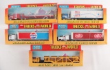 Group of 5 ERTL Trucks of the World in Original Packaging