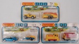 Group of 3 Matchbox 900 Toy Vehicle Sets in Original Packaging