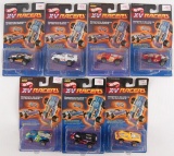 Group of 7 Hot Wheels X-V Racers in Original Packaging