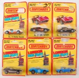 Group of 6 Matchbox Die-Cast Cars in Original Packaging