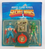 Mattel Marvel Super Heroes Secret Wars Captain America vs Doctor Doom in Original Packaging