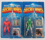 Mattel Marvel Super Heroes Secret Wars Magneto and Doctor Doom in Original Packaging