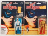 Group of 2 Gabriel The Legend of the Lone Ranger Action Figures in Original Packaging