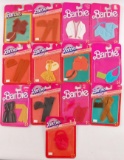 Group of 13 Mattel Barbie Fashion Extras in Original Packaging