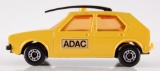 German Market Matchbox Superfast ADAC No. 7 Yellow Volkswagen Golf