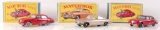 Group of 3 Matchbox Die-Cast Cars with Original Boxes