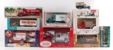 Group of 10 Advertising Die-Cast Delivery Trucks with Original Boxes