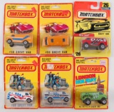 Group of Matchbox No. 68 and 26 Chevy Vans in Original Packaging