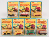 Group of 7 Matchbox Superfast Die-Cast Vehicles in Original Packaging