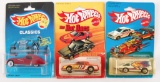 Group of 3 Hot Wheels Die-Cast Cars in Original Packaging