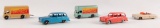 Group of 5 Budgie Miniature Series 1/64 Scale Vehicles in Original Packaging