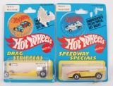 Group of 2 Hot Wheels Drag Strippers Speedway Specials in Original Packaging