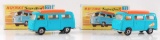 Group of 2 Matchbox Superfast No. 23 Volkswagen Campers in Original Boxes