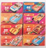 Group of 8 Matchbox Streakers Die-Cast Vehicles with Original Boxes