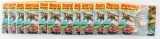 Group of 12 1973 Matchbox Collector's Pocket Catalogs