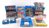 Group of 12 Hot Wheels Collector and Gift Sets and Cereal Box in Original Packaging